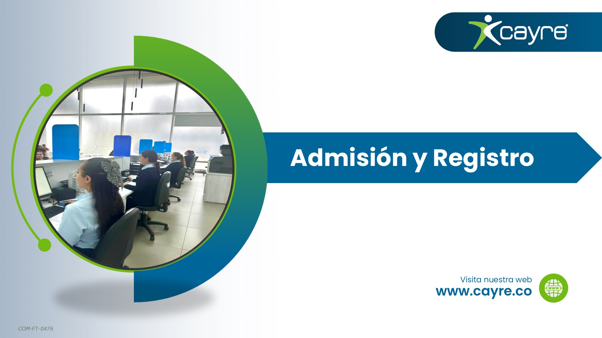 AR - Admisión y Registro